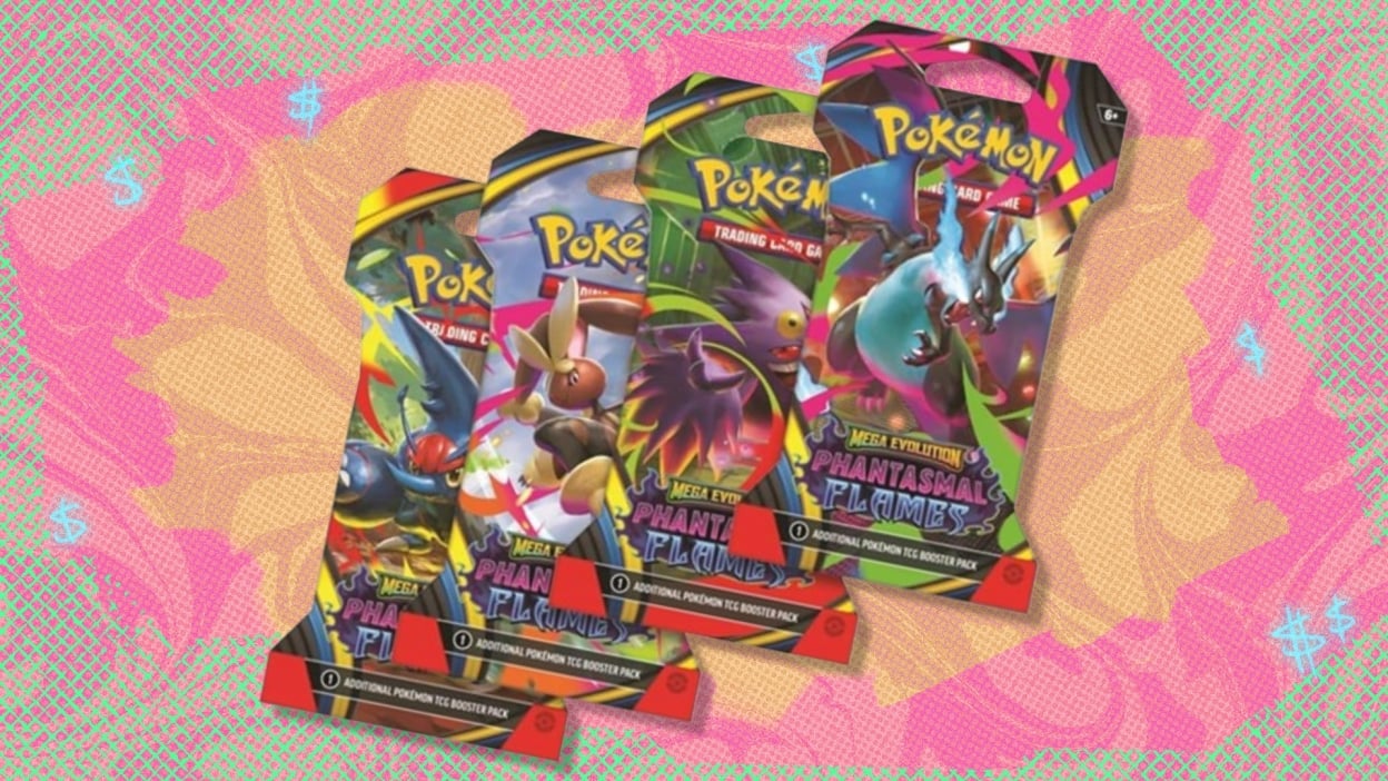 Phantasmal Flames Sleeved Booster Pack