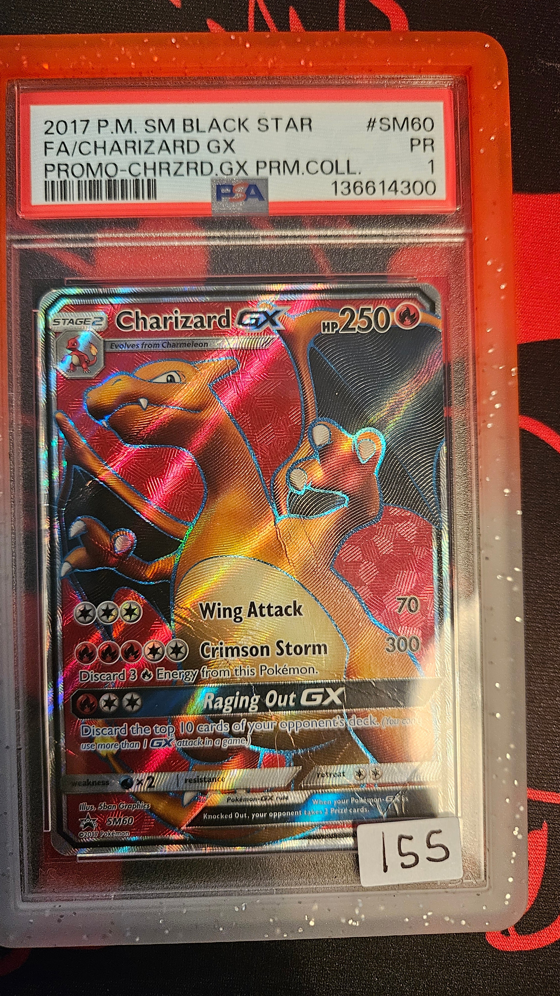 Charizard gx psa 1